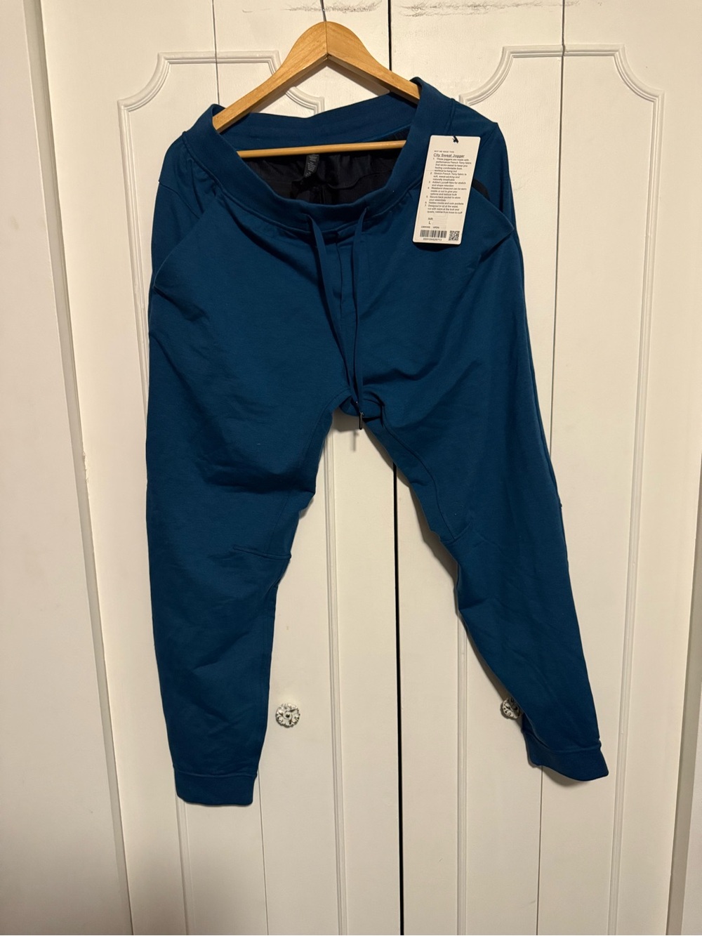 lululemon athletica Men's Teal Blue Jogger Sweatpants